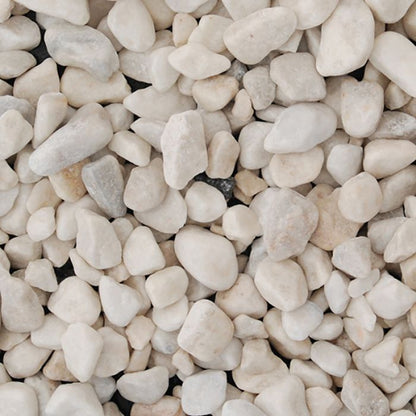Long Rake Spar 20-40mm Pebbles White - Prepacked Bag