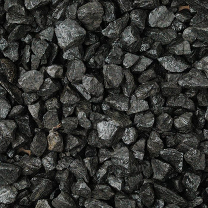 Long Rake Spar 20mm Chippings Black Basalt - Bulk Bag