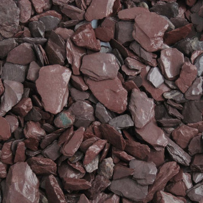Long Rake Spar 20mm Plum Slate - Prepacked Bag