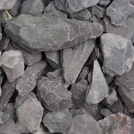 Long Rake Spar 40mm Plum Slate - Bulk Bag