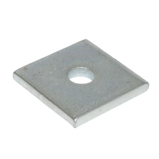 M16 Steel Square Plate Washers – 50 Pack