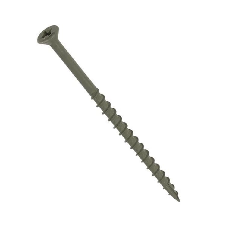 M5 x 100 Green Decking Screw – Box of 100