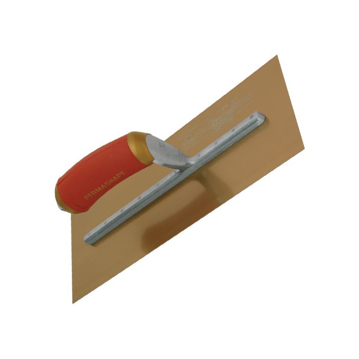 Marshalltown Permashape Broken In Gold Trowel 13" B13GSD