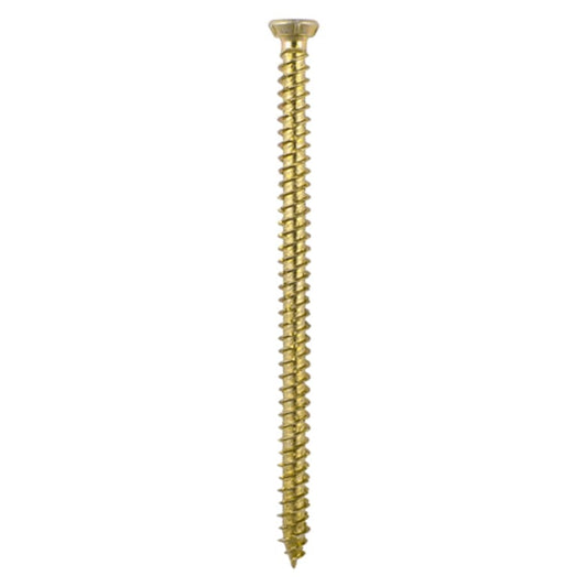 Multi-Fix Countersunk Concrete Screws 7.5 x 180mm (100/Box) – Heavy-Duty Concrete Fixings