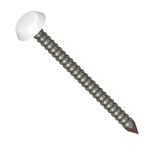 Polytop Fixing Pins White 30mm (Box of 250) – Durable & Reliable Panel Fixings