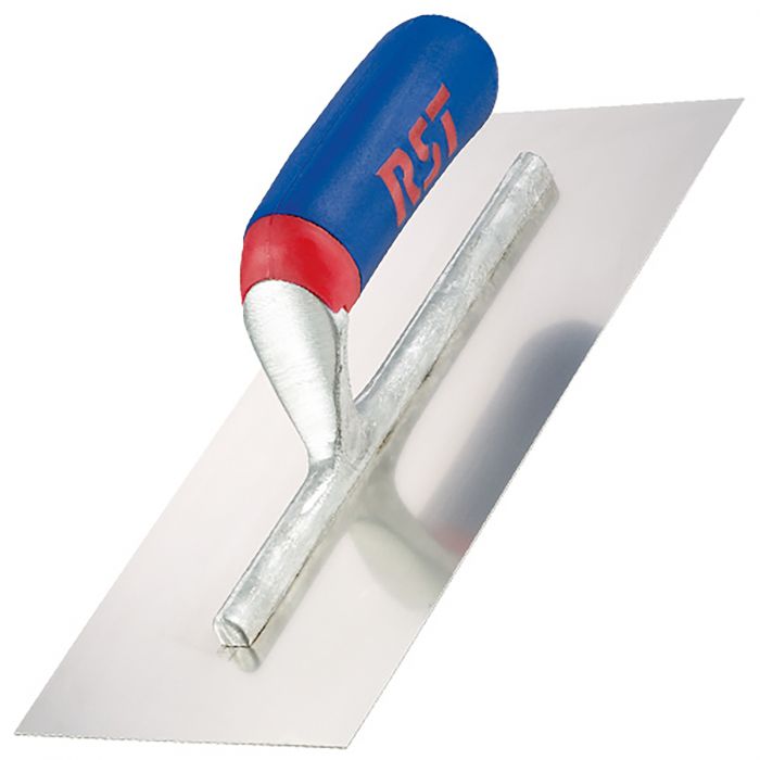 RST Soft Grip Finishing Trowel 11" - Blue/Steel