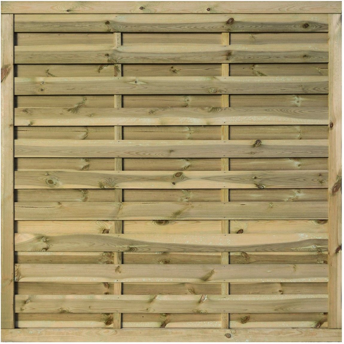 Rowlinson Gresty Screen 6ft x 6ft - Natural Timber Finish (Pack of 3)