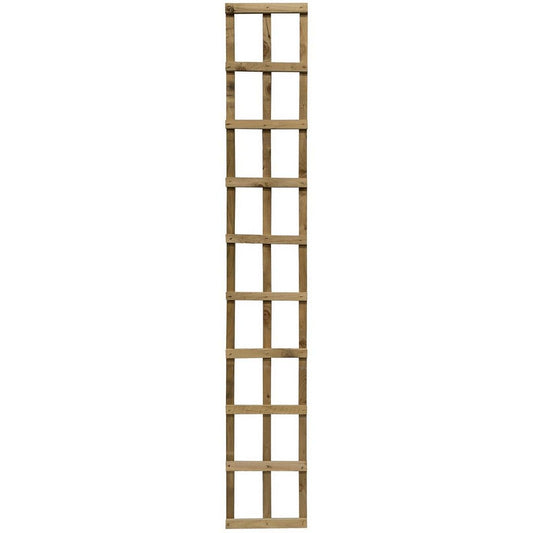 Rowlinson Heavy Duty Trellis 6ft x 1ft - Natural Timber Finish (Pack of 3)