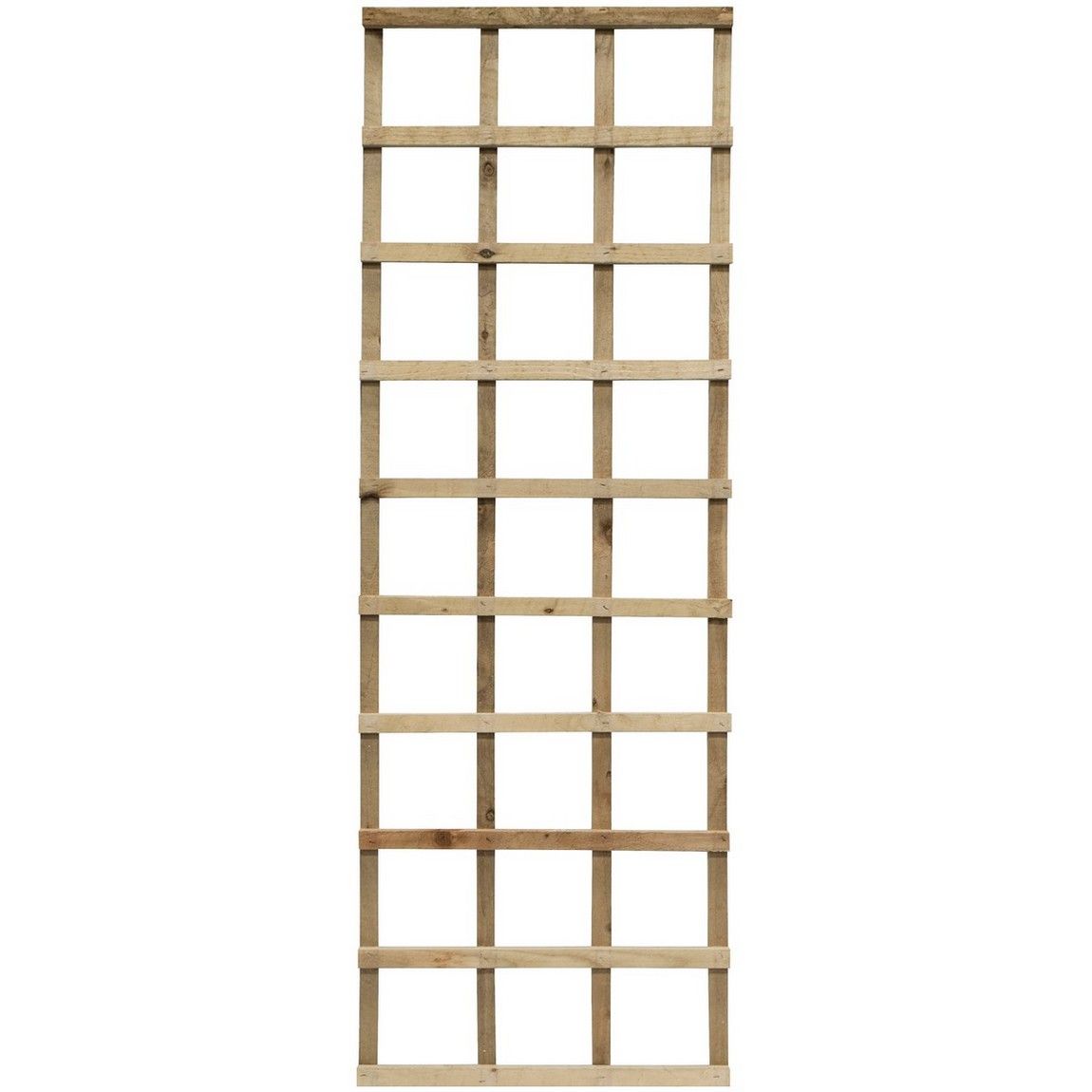 Rowlinson Heavy Duty Trellis 6ft x 2ft - Natural Timber Finish (Pack of 3)