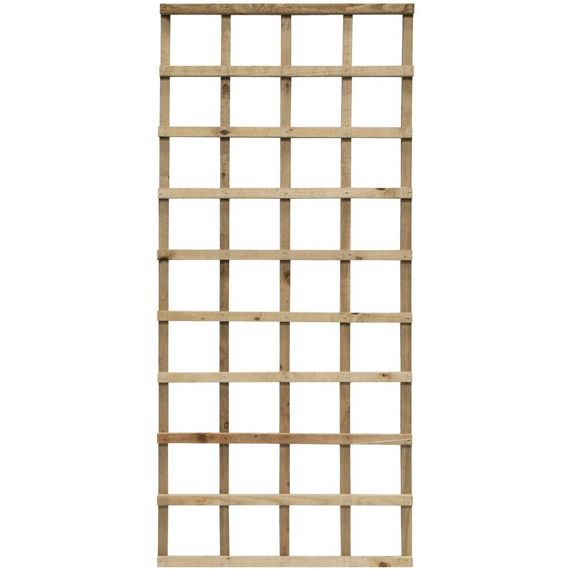Rowlinson Heavy Duty Trellis 6ft x 3ft - Natural Timber Finish (Pack of 3)