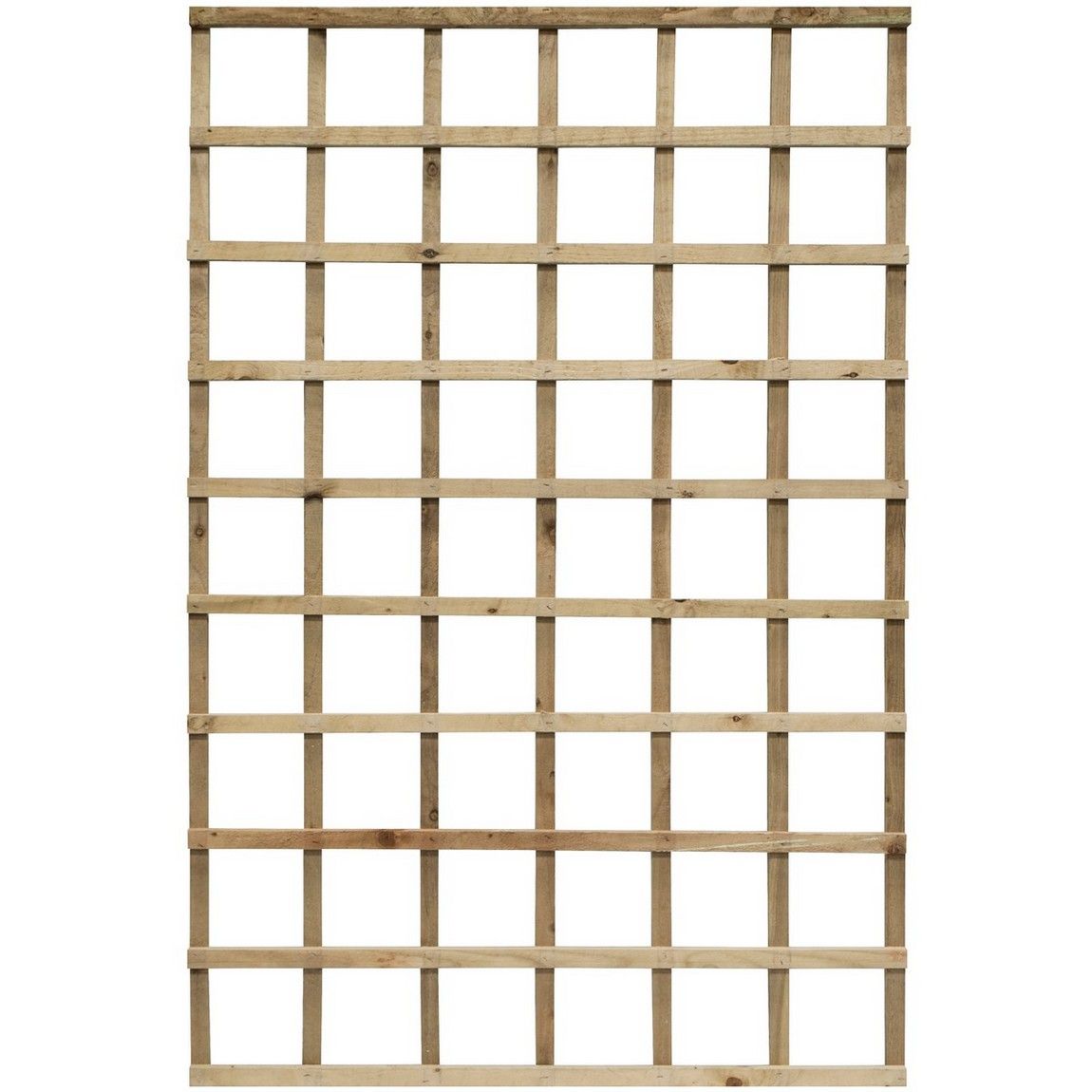 Rowlinson Heavy Duty Trellis 6ft x 4ft - Natural Timber Finish (Pack of 3)