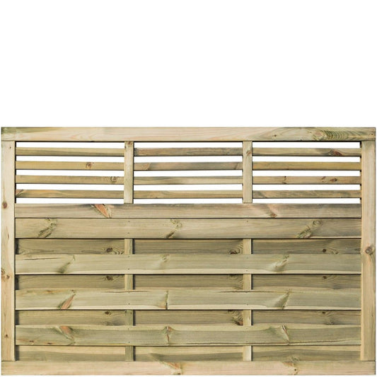 Rowlinson Langham Screen 6x4 - Natural Timber Finish (Pack of 3)