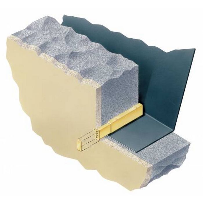 Small Adjustable Telescopic Weep 93 x 24 x 9.5mm Beige