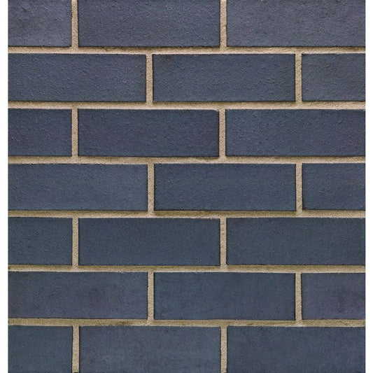 Smooth Blue Perforated Facing Brick 65mm K201