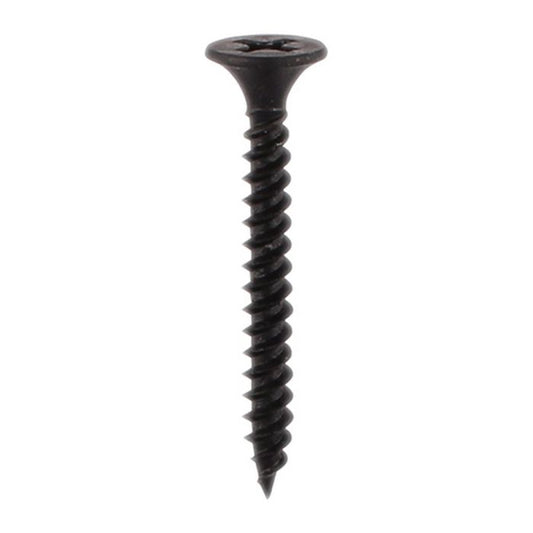 TIMco Drywall Screw Fine Thread 3.5 x 38mm Black Phos - Box of 200