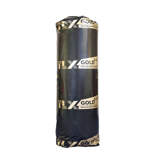TLX Multi-Foil Insulation Roll 1.2 x 10mtr Gold
