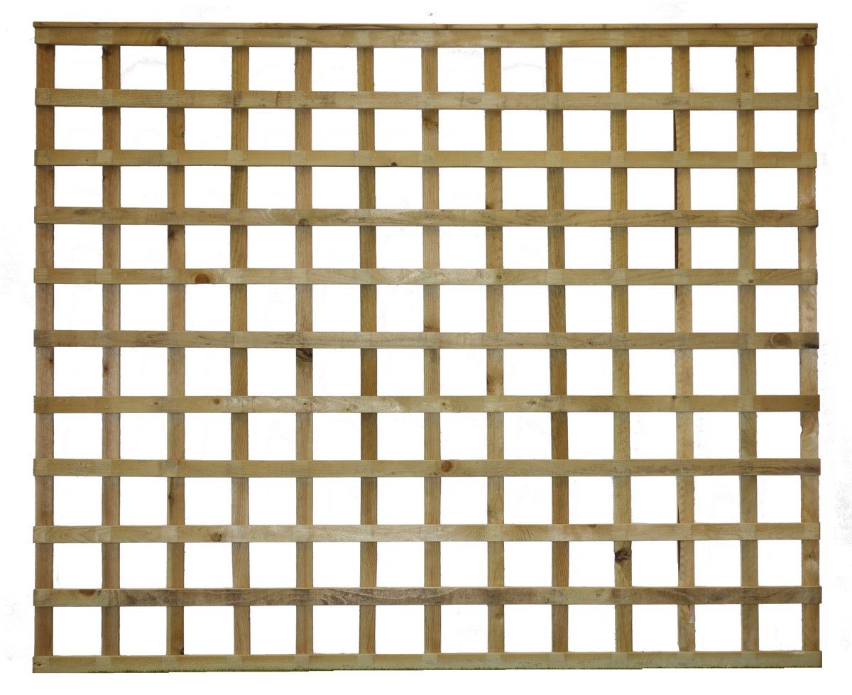 Tafs Pressure Treated Square Trellis 6ft x 5ft (1828 x 1524mm)