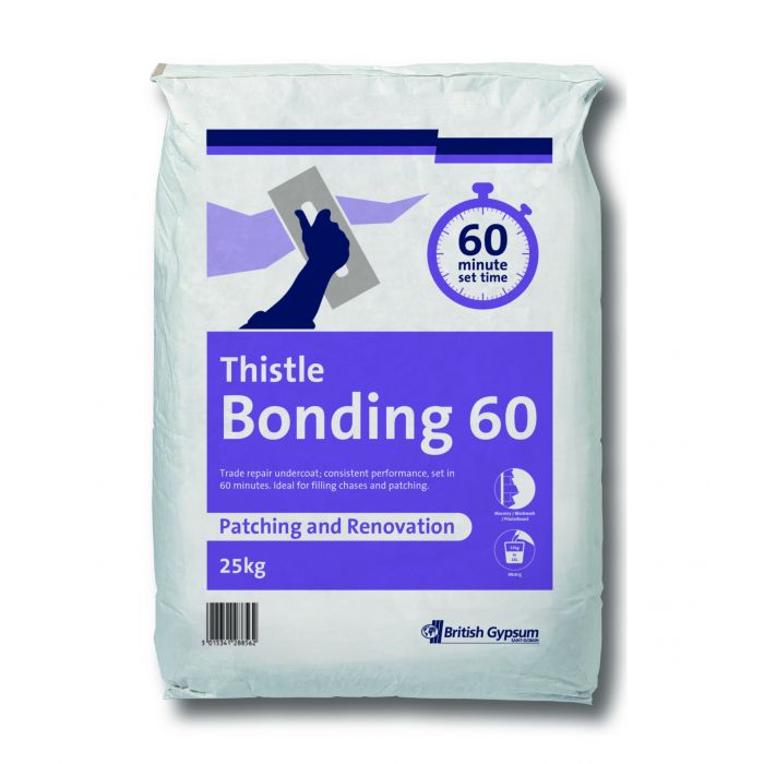 Thistle Bonding 60 Undercoat Plaster 25kg Bag