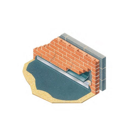 Type E Cavity Tray for Existing Walls 450mm