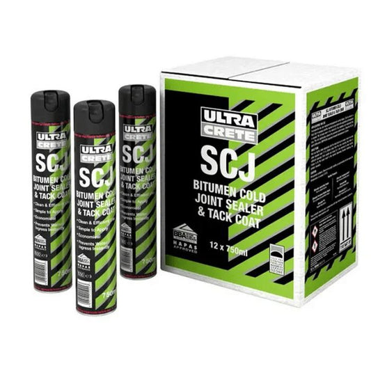 UltraCrete Bitumen Cold Joint Seal & Tack Coat Spray - 750ml