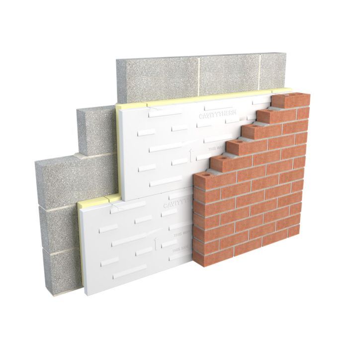 Unilin Cavity Wall Insulation Full Fill PIR 1200 x 450 x 125mm