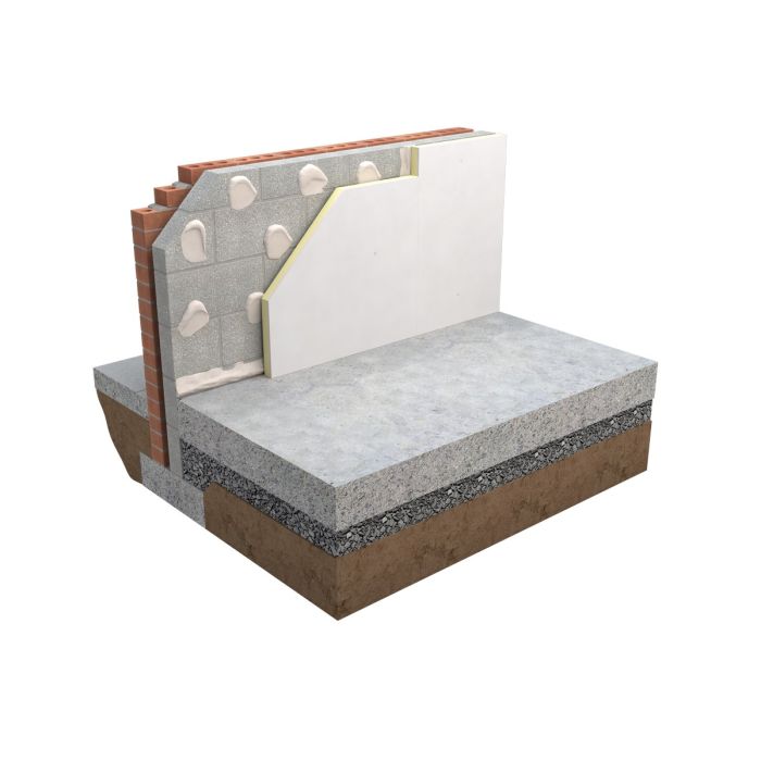 Unilin Thermal Liner PIR Insulated Tapered Edge Plasterboard 2400 x 1200 x 37.5mm