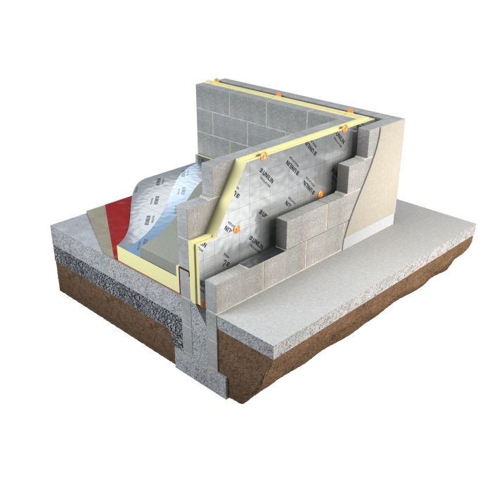 Unilin XT CW Cavity Wall PIR Insulation 1200 x 450 x 90mm
