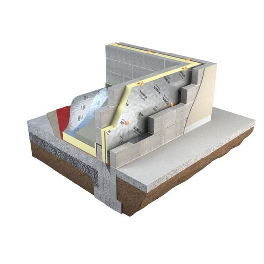 Unilin XT CW T&G Cavity Wall PIR Insulation 1200 x 450 x 100mm