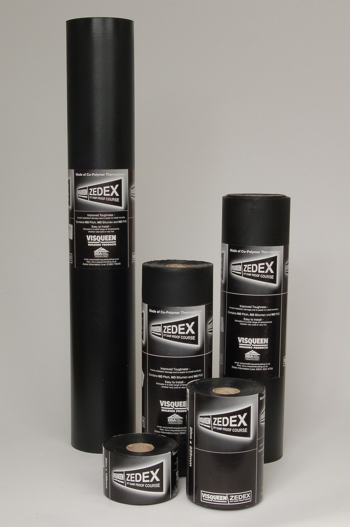 Visqueen Zedex CPT High Performance Damp Proof Course 900mm x 20mtr