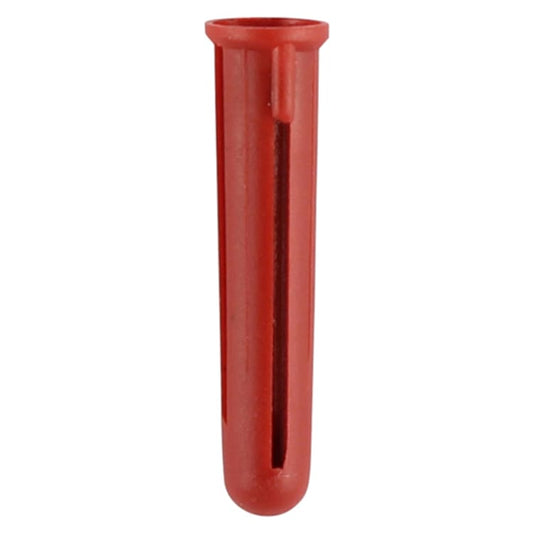 Wall Plugs Red 6 x 30mm – Strong Fixings (100/Pack)