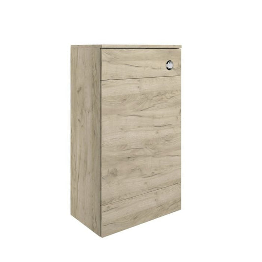 Helston Floor Standing WC Unit 500mm - Oak