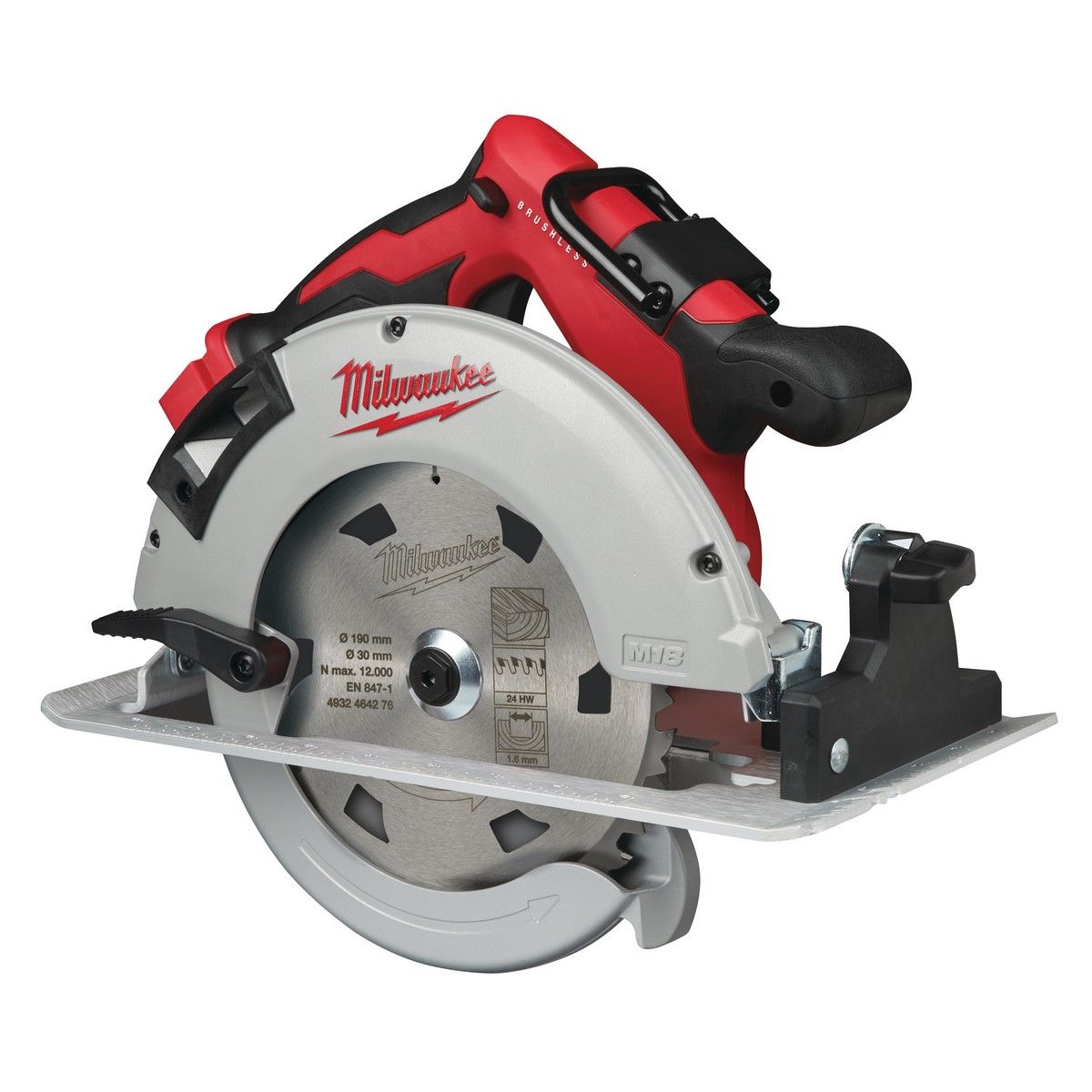 Milwaukee M18 Brushless Circular Saw for Wood & Plastics 66mm
