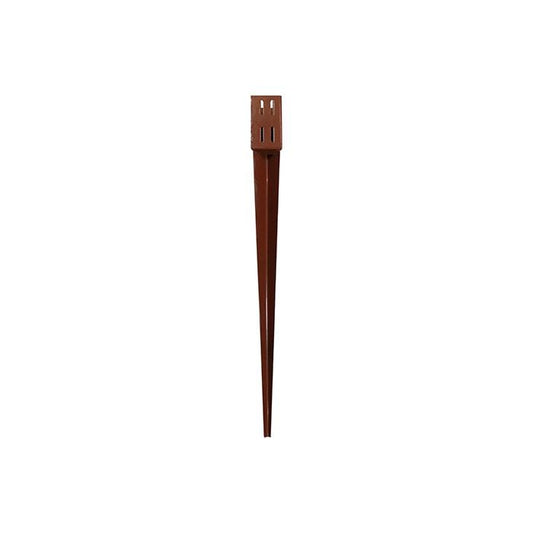 TIMco Taurus Quick Fit Drive in Post Spike 75mm x 600mm - Red Oxide Coated