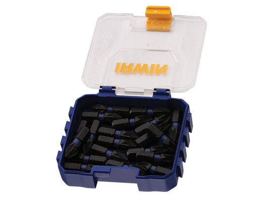 Irwin Pozidriv Impact Bits PZ2 (20 Pack)