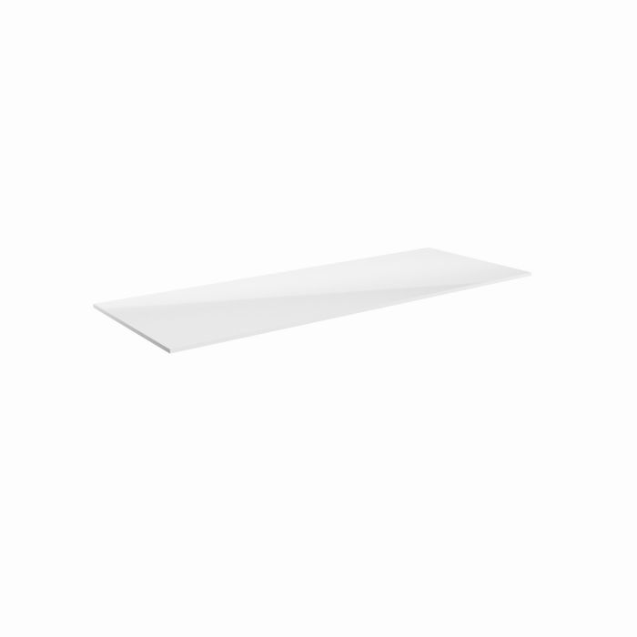 Cerne Vanity Top 1200mm - White Gloss