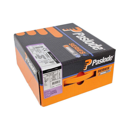 Paslode IM360ci Nail Fuel Pack & 3 Fuel Cells 2.8 x 51mm Ring Galv+ (Pack of 3300)