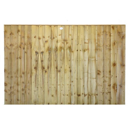Tafs Pressure Treated Framed Featheredge Fence Panel 6ft x 4ft (1828 x 1218mm)