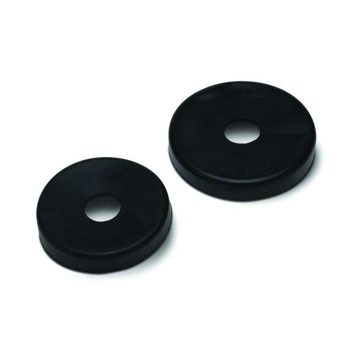 Polypipe 110mm Universal Drain Adaptor Locates On Spigot - Black - UG493