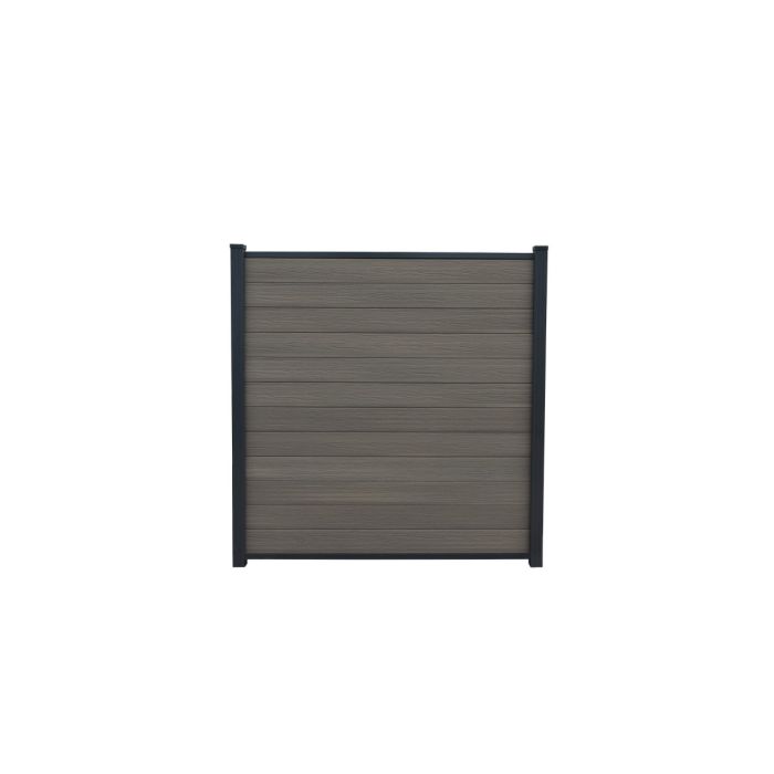 Piranha In-Ground Composite Fence Kit 6ft - Antique Grey