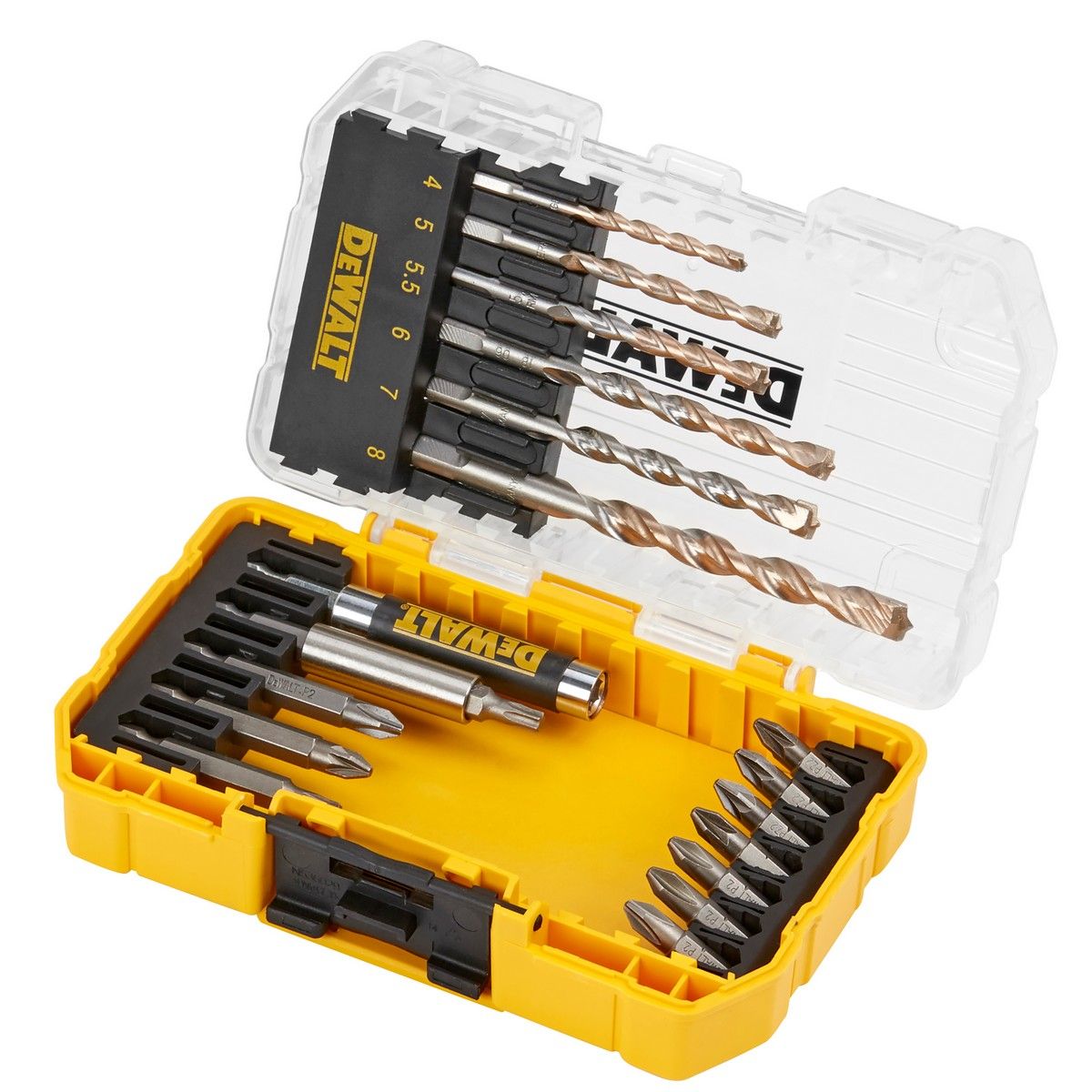 DeWalt DT70712-QZ Extreme Masonry Drill Drive Set (19 Piece Set)