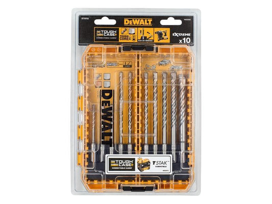 DeWalt DT70753-QZ SDS Plus Extreme 2® Drill Bit Set (10 Piece Set