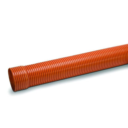 PolySewer Single Socket Sewer Pipe - 300mm x 3mtr - Terracotta - PS1232 (Inc Seal)