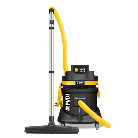 V-TUF MIDI H-CLASS Industrial Wet & Dry Vacuum Cleaner (240v, 21ltr) - MIDI H240