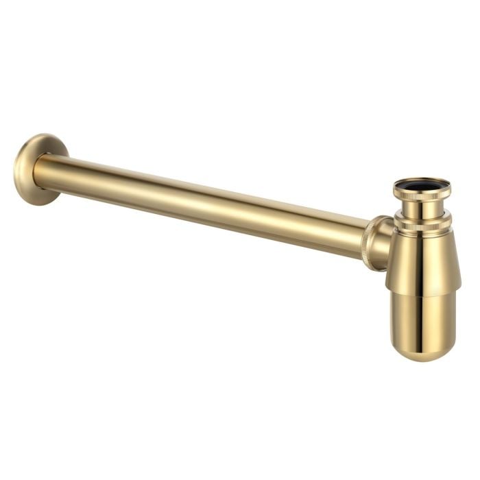 Modern Bottle Trap Inc. Extension & Flange - Brushed Brass