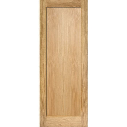 Pattern 10 Solid Core Internal Door - Unfinished - 1P 2032 x 813mm Oak OP101P32