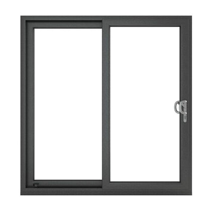 Crystal uPVC Sliding Patio (Right to Left) incl. 150mm Cill 1790 x 2090mm Clear - Grey External/White Internal
