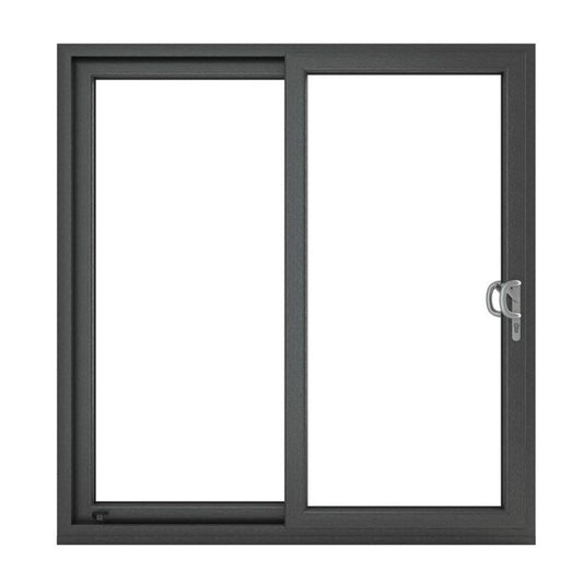 Crystal uPVC Sliding Patio (Right to Left) incl. 150mm Cill 2090 x 2090mm Clear - Grey External/White Internal