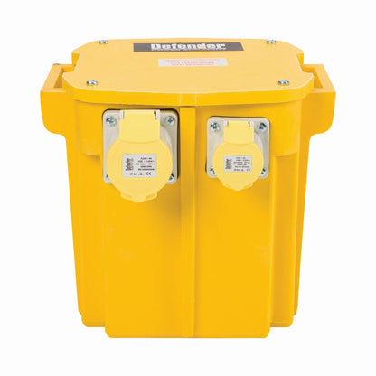 Defender Portable Transformer - 5kVA 110V 16A/32A - Yellow