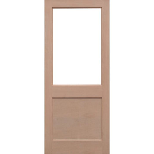 LPD 2XG 1L Unglazed External Door 1981 x 838mm Unfinished Hemlock