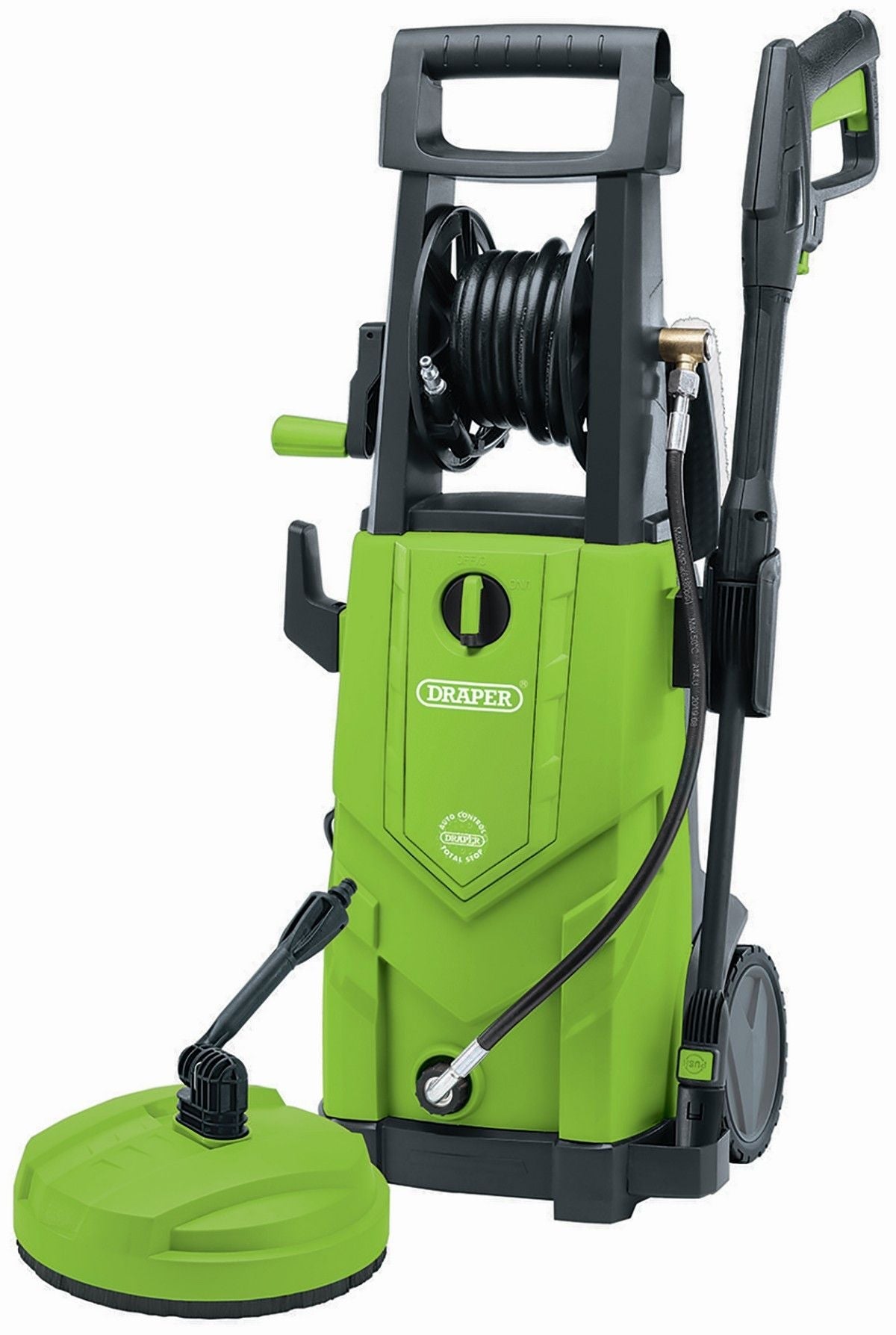 Draper Pressure Washer 2200W/165bar - Green